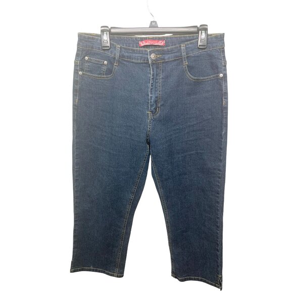 CosJeans Womens Denim Capri Pants Size 12 - Picture 11 of 11